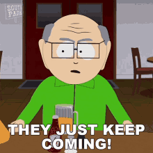 They Just Keep Coming Mr Garrison GIF - They Just Keep Coming Mr Garrison South Park GIFs