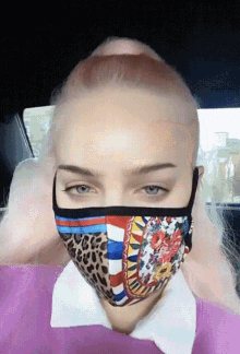 Anne Marie Mask On GIF - Anne Marie Mask On Covid GIFs