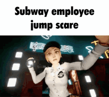 subway subway sandwich jump scare security breach fnaf