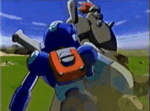 Mega Man Legends Mega Man Volnutt GIF - Mega Man Legends Mega Man Volnutt Rockman Dash GIFs