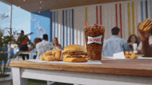 Sonic Drive In Quarter Pound Double Cheeseburger GIF - Sonic Drive In Quarter Pound Double Cheeseburger Sonic GIFs