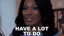 Have A Lot To Do Victoria Franklin GIF - Have A Lot To Do Victoria Franklin The Oval GIFs