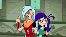 Laughing Vambre Warrior GIF - Laughing Vambre Warrior Mighty Magiswords GIFs