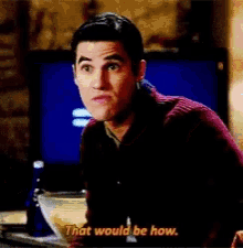 Thats It Glee GIF - Thats It Glee Darren Criss GIFs