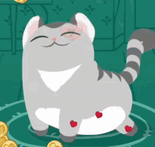 Cat Coins GIF - Cat Coins GIFs