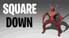 Litl Trooper Square Down GIF - Litl Trooper Square Down Deadpool GIFs