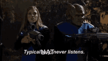 The Orville Typical Guy Never Listens GIF - The Orville Typical Guy Never Listens Man GIFs