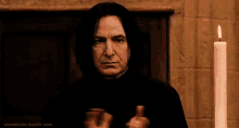 Snape Harry Potter GIF - Snape Harry Potter Clap GIFs