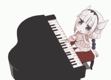 loli lolicon piano play music