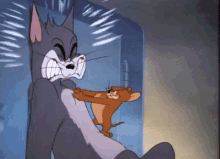 Tom And Jerry Strong GIF - Tom And Jerry Strong Wake Up GIFs