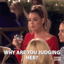 Why Are You Judging Her Denise Richards GIF - Why Are You Judging Her Denise Richards Real Housewives Of Beverly Hills GIFs