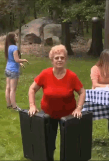 Dance Party GIF - Dance Party Strong Grandma GIFs