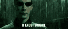 Matrix It Ends Tonight GIF - Matrix It Ends Tonight Raining GIFs