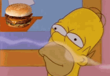 Homer Burger GIF - Homer Burger Burger King GIFs