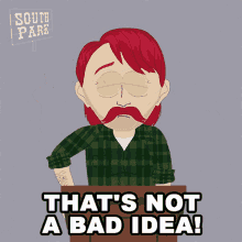 Thats Not A Bad Idea Darryl Weathers GIF - Thats Not A Bad Idea Darryl Weathers South Park GIFs