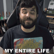 My Entire Life Andrew Baena GIF - My Entire Life Andrew Baena The Whole Of My Life GIFs