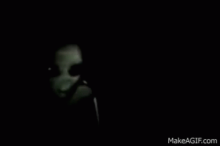 scary alien gif