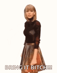 Taylor Swift Bring It On GIF - Taylor Swift Bring It On Taunt GIFs