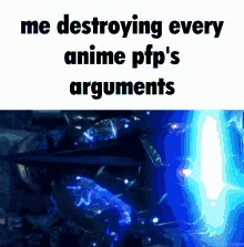 Anime Pfp Destroy Argument GIF - Anime Pfp Destroy Argument GIFs
