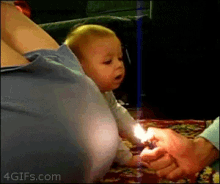 Fart Baby GIF - Fart Baby Blueflame GIFs
