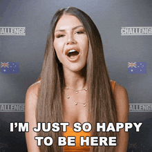 Im Just So Happy To Be Here Kiki GIF - Im Just So Happy To Be Here Kiki The Challenge World Championship GIFs