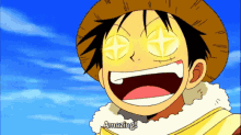 One Piece Luffy GIF - One Piece Luffy Amazed GIFs