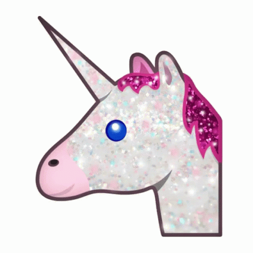 unicorns and glitter gif