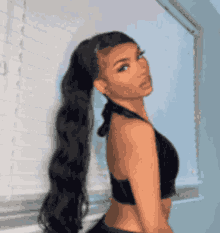 Hair Extensions Halo Couture GIF