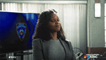 Nod Iab Captain Renee Curry GIF - Nod Iab Captain Renee Curry Law & Order Special Victims Unit GIFs