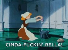 Cinderella Cleaning GIF - Cinderella Cleaning GIFs