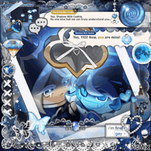 a picture of a shadow milk cookie from a game
