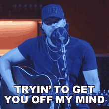 Tryin To Get You Off My Mind Josh Ross GIF - Tryin To Get You Off My Mind Josh Ross On A Different Night Song GIFs
