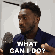 What Can I Do Marques Brownlee GIF - What Can I Do Marques Brownlee How Can I Help GIFs