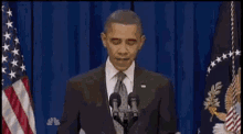 Señores Me Voy A La Mierda GIF - Obama Speech Rage Quit GIFs