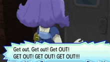 Pokemon Ultra Moon Get Out GIF