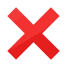 cross mark symbols joypixels big red x warning