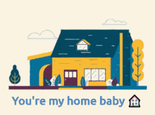 Home Youre My Home Baby GIF - Home Youre My Home Baby Couples GIFs