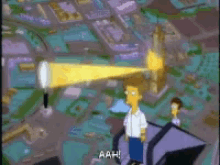 Simpsons Escalator GIF - Simpsons Escalator Nowhere GIFs