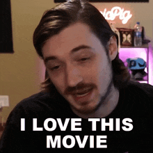 I Love This Movie Aaron Brown GIF - I Love This Movie Aaron Brown Bionicpig GIFs