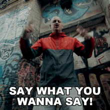 Say What You Wanna Say Scott Vogel GIF - Say What You Wanna Say Scott Vogel Terror GIFs
