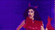drag queen sharon needles devil demon satan