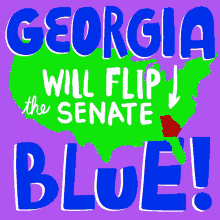 Georgia Will Flip The Senate Blue We Will Flip Georgia GIF - Georgia Will Flip The Senate Blue We Will Flip Georgia Georgia Flip GIFs