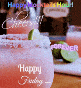 Mocktails Hour Happy Friday GIF - Mocktails Hour Mocktails Happy Friday GIFs