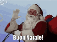 Babbo Natale GIF - Buon Natale Babbo Natale Auguri GIFs