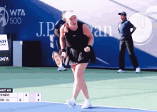 Ostapenko Dubai GIF - Ostapenko Dubai Tennis GIFs