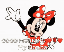 Good Morning My Love Booba GIF - Good Morning My Love Booba Minnie Mouse GIFs