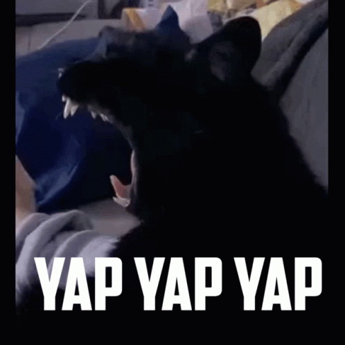 Yapyapyap GIF - Yapyapyap Yap - Discover & Share GIFs