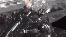 Senator Armstrong Metal Gear Rising GIF