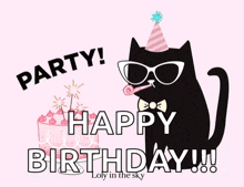 Party Cat GIF - Party Cat Birthday GIFs
