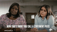 now thats what you call a statement piece ruby hill annie marks mae whitman good girls